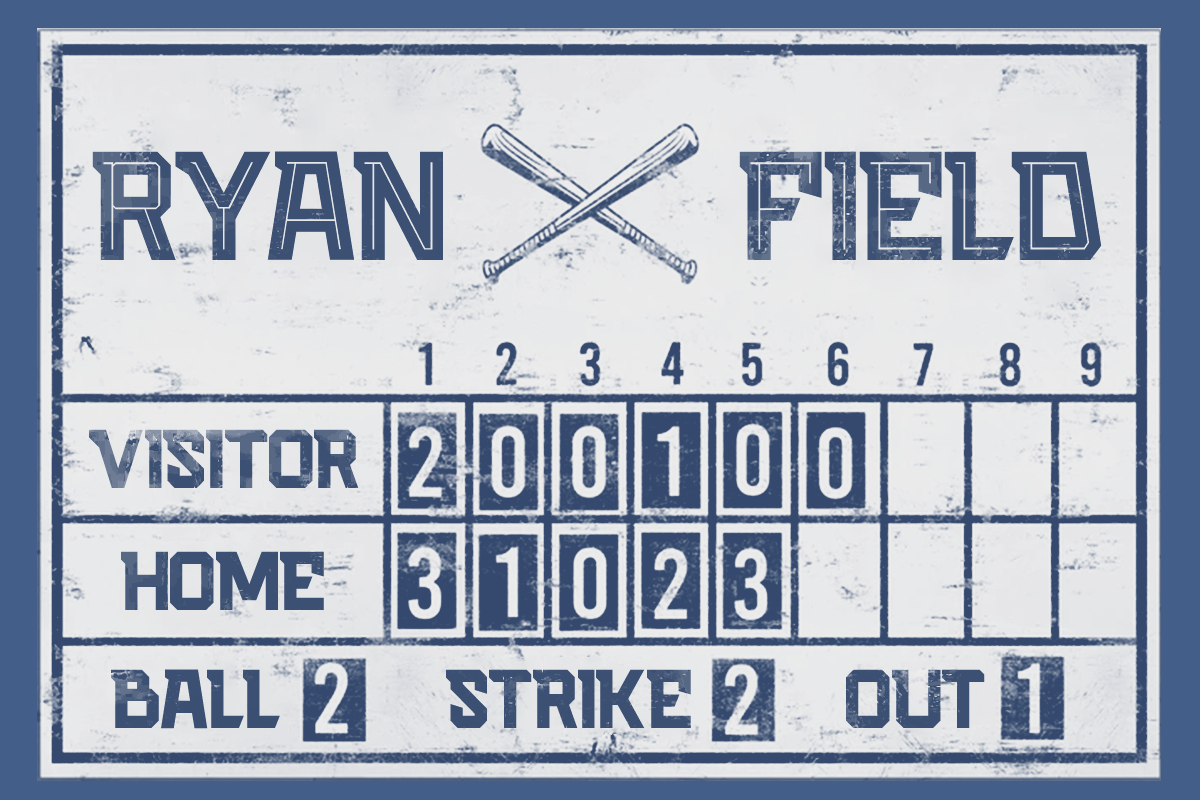 Scorety - Baseball Sport Font, a Sans Serif Font by Pandeka Studio (Photo 6 of 11)