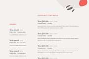 Jane | CV / resume template, a Resume Template by CV house (Thumbnail 5 of 9)