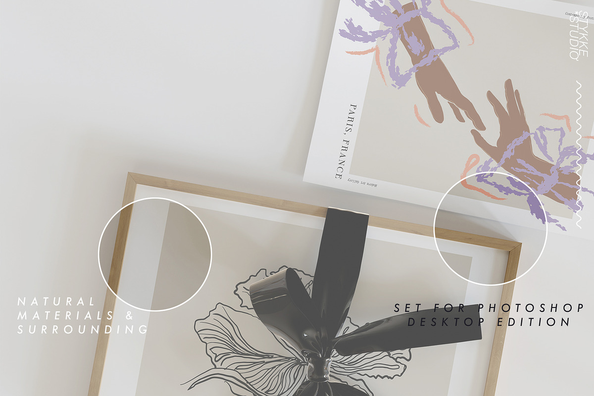 Frame Mockup, a Household Mockup by Stykke Studio (Photo 6 of 6)