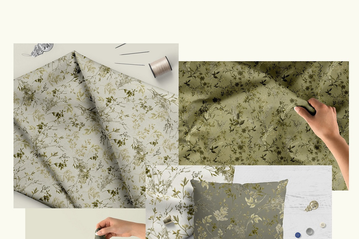 Muted Greenery Watercolor Clipart, an Illustration by BlumenSoul (Photo 9 of 10)