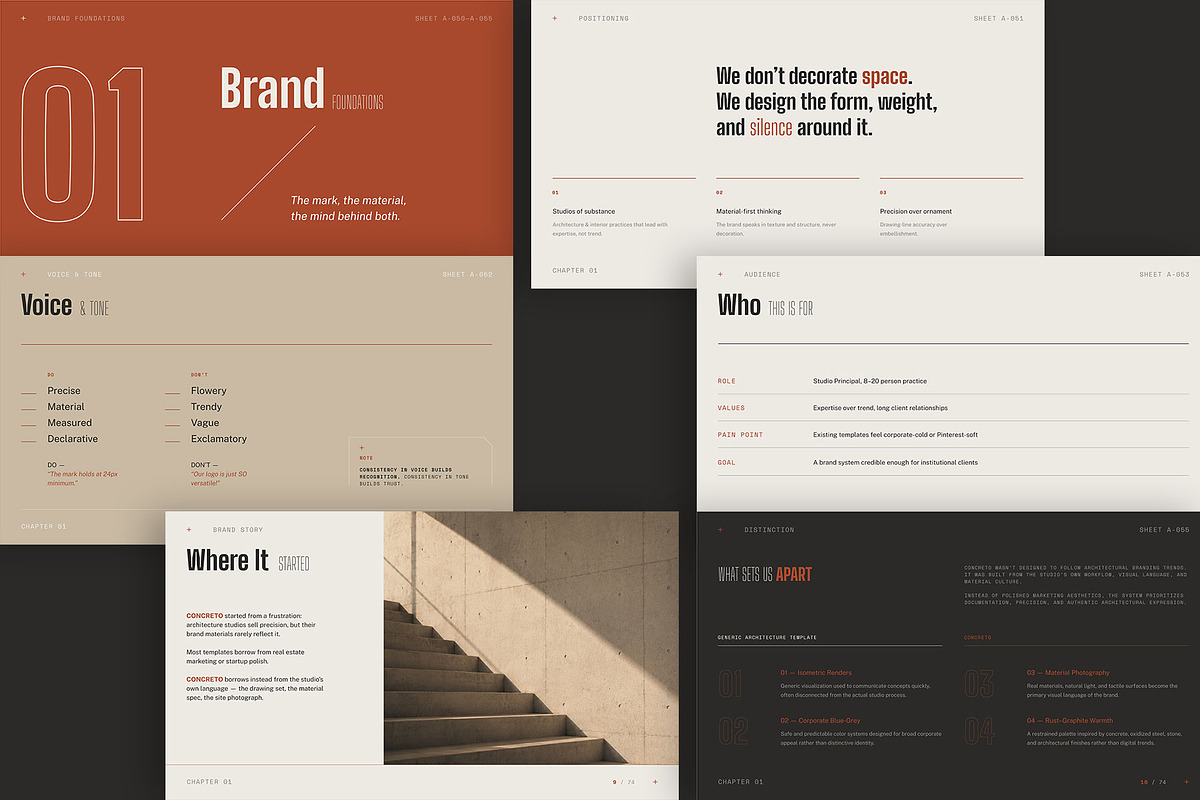 CONCRETO / Brand Guidelines Template, a Branding & Logo Template by Leleka.Store (Photo 12 of 23)
