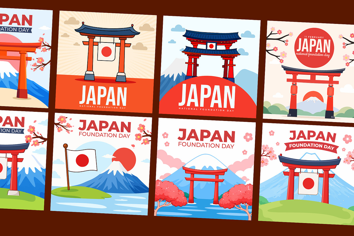 Japan National Foundation Collection, a Seasonal Illustration by Design.wala (Photo 2 of 4)