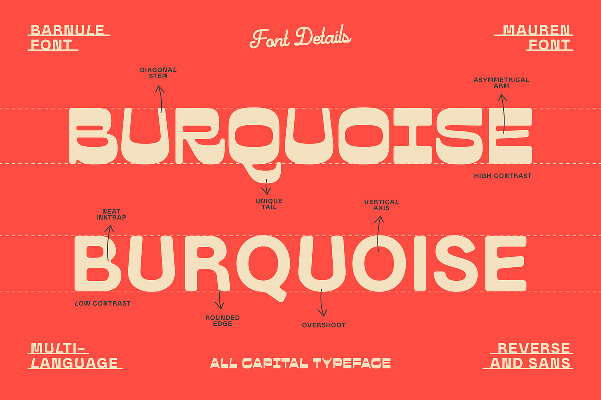 Barnule & Mauren - Western Font Duo, a Sans Serif Font by Zarma Type (Photo 11 of 13)