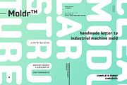 Moldr (Complete Family), a Sans Serif Font by Deltatype (Thumbnail 1 of 7)