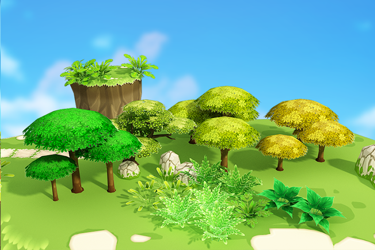 Floating Islands, an Environmental 3D Model by Souchenki (Photo 8 of 17)