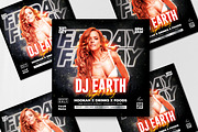 DJ Party Flyer Template, a Flyer Template by creative-mint (Thumbnail 2 of 4)