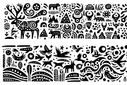 Vintage Dinosaur Folk Art, a Decorative Illustration by devastd (Thumbnail 8 of 28)