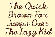 CS Melanie Pixel, a Script Font by Craft Supply Co. (Thumbnail 6 of 8)
