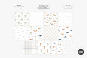 Seamless patterns for kids fabric, a Pattern Graphic by vatrushkaprint_store (Thumbnail 2 of 10)