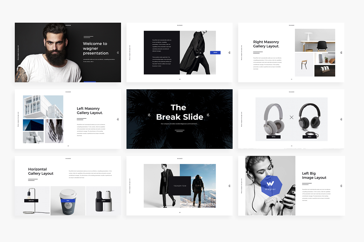 Wagner - Powerpoint Template, a Presentation Template by Mikokit (Photo 3 of 18)