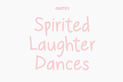 Creme de la Creme - Sans Serif, a Sans Serif Font by ariodsgn (Thumbnail 6 of 10)
