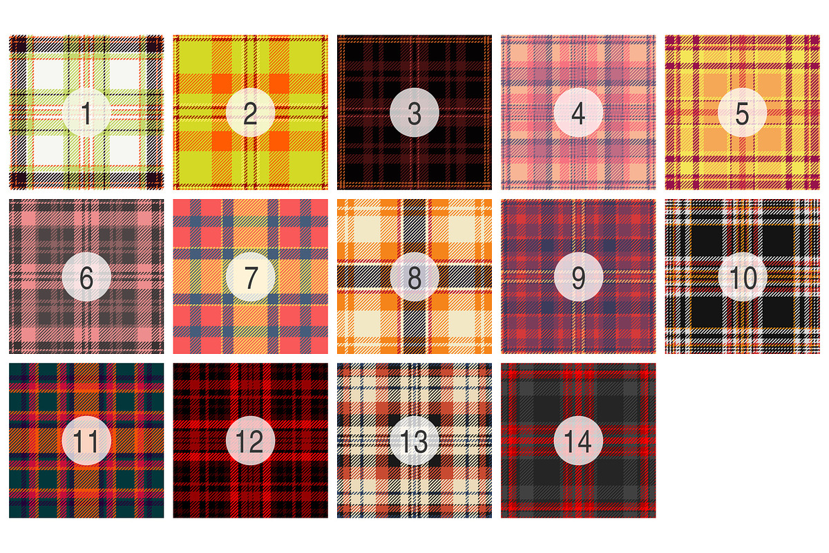 #188 Halloween patterns, a Pattern Graphic by Plaid4You (Photo 2 of 5)