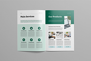Brochure Template | Canva & InDesign, a Brochure Template by Leaflove (Thumbnail 5 of 10)