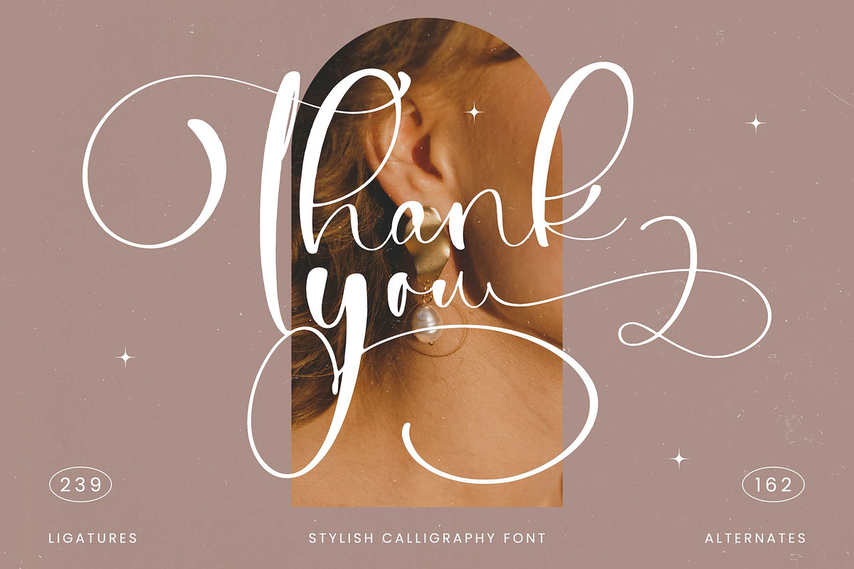 Tamylors Landry Stylish Calligraphy, a Script Font by stylishtype.co (Photo 20 of 20)