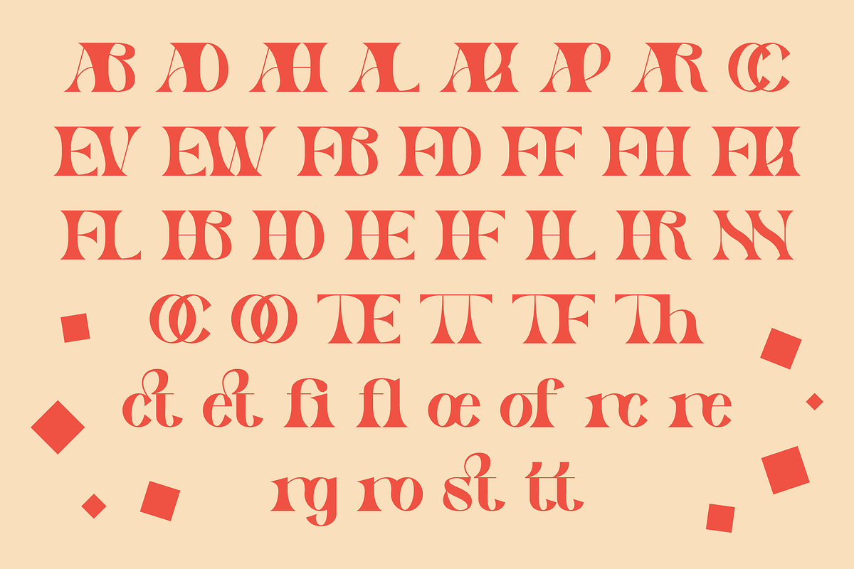 Pask - Variable Retro Font Family, a Serif Font by Valentino Vergan (Photo 7 of 9)