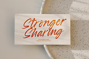 Esylon Sparted Bold Brush Type Font, a Script Font by Letterena Studios Script (Thumbnail 6 of 20)