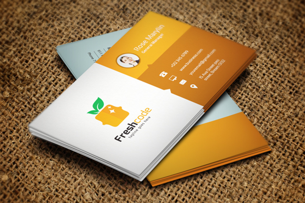Fresh Code Logo Template, a Branding & Logo Template by gunaonedesign