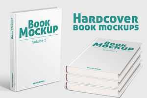 Hardcover Book Mockups