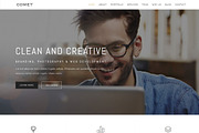Comet -  Creative Multipurpose, a Bootstrap Template by Clasdesign (Thumbnail 1 of 2)
