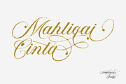 Analogous | Elegant Calligraphy, a Script Font by Analogous (Thumbnail 9 of 14)