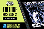 Tritone Merch Design Kit For AD, a Design Template by jorgetiradoart (Thumbnail 1 of 4)