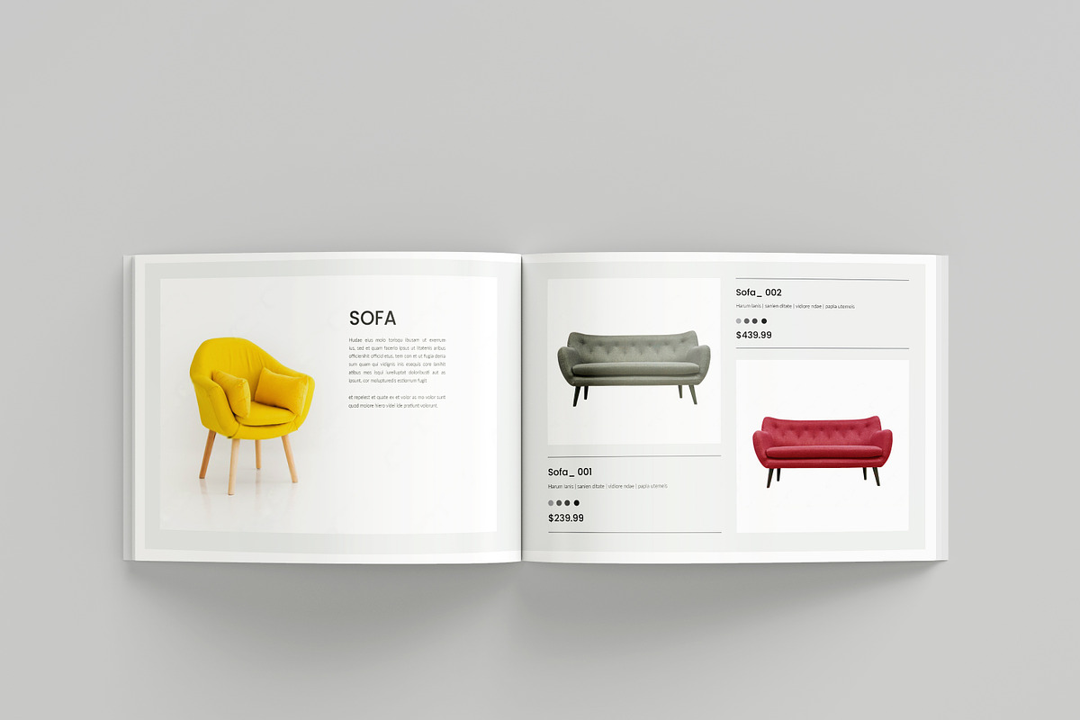 Product Catalog Template Landscape, a Brochure Template by Spark_Creative (Photo 3 of 11)