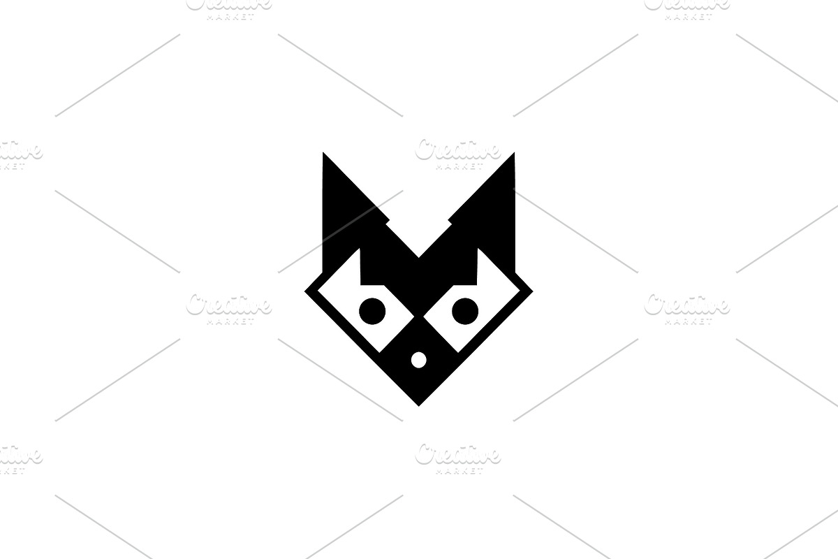 Fox Face Icon, an Animal Illustration by Vectorium Studio (Photo 1 of 4)