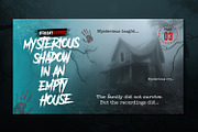 Horror Youtube Thumbnail, a Social Media Template by Aarley Kaiven (Thumbnail 4 of 4)