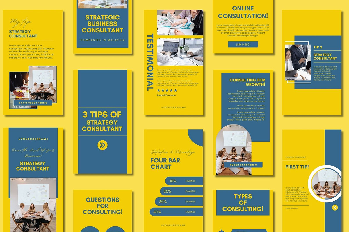 Business Consulting Instagram Story, a Social Media Template by BoontenStudio (Photo 3 of 8)
