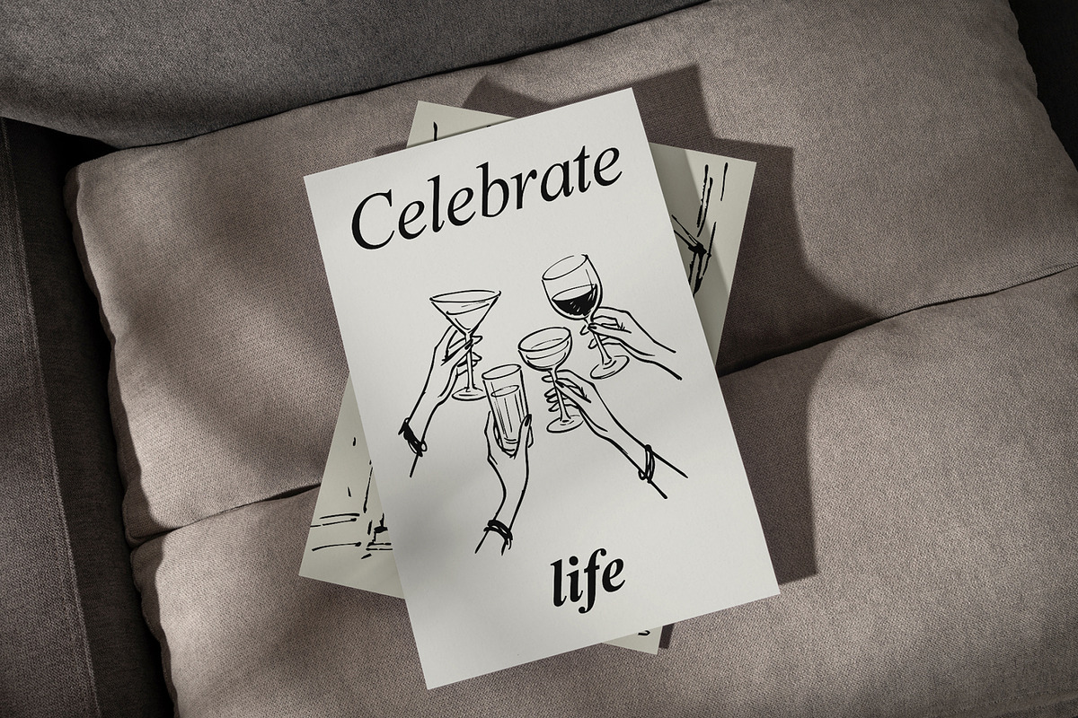 Whimsical bar clipart, an Object Illustration by divanovskaya_nv (Photo 2 of 13)