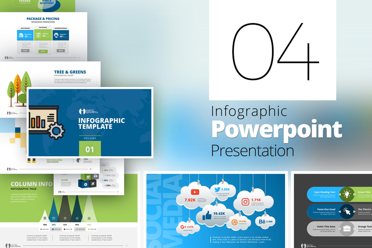 Minimal Infographic PPTX Bundle preview 8