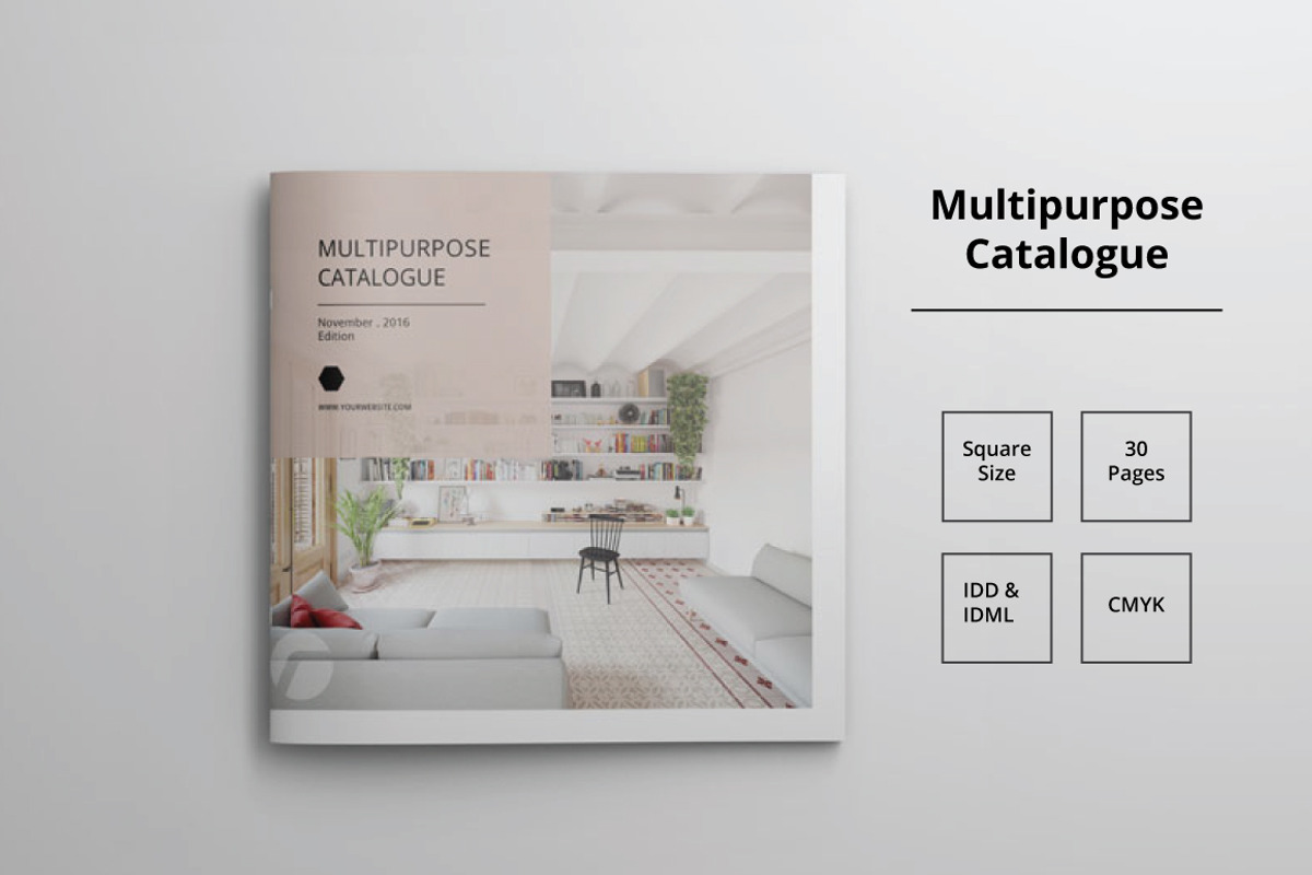 Square Catalogue Bundle, a Brochure Template by Tiempo co (Photo 2 of 7)