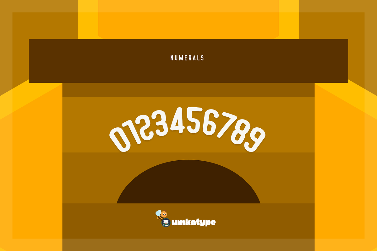 Bumblebee Font, a Sans Serif Font by alpercakici (Photo 3 of 9)