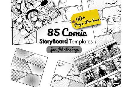 Comic Storyboard Templates