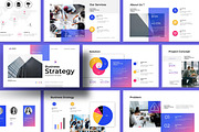 Business Strategy Presentation Templ, a Presentation Template by Creative-Work (Thumbnail 1 of 9)