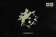 STREETWEAR HERALDIC GRAPHIC SET, an Object Graphic by BonkiStudio (Thumbnail 7 of 11)
