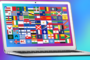 Rounded Rectangle Flags (460 Flags), a Solid Icon by alpercakici (Thumbnail 5 of 7)