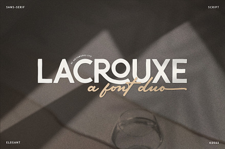 Lacrouxe | Font Duo