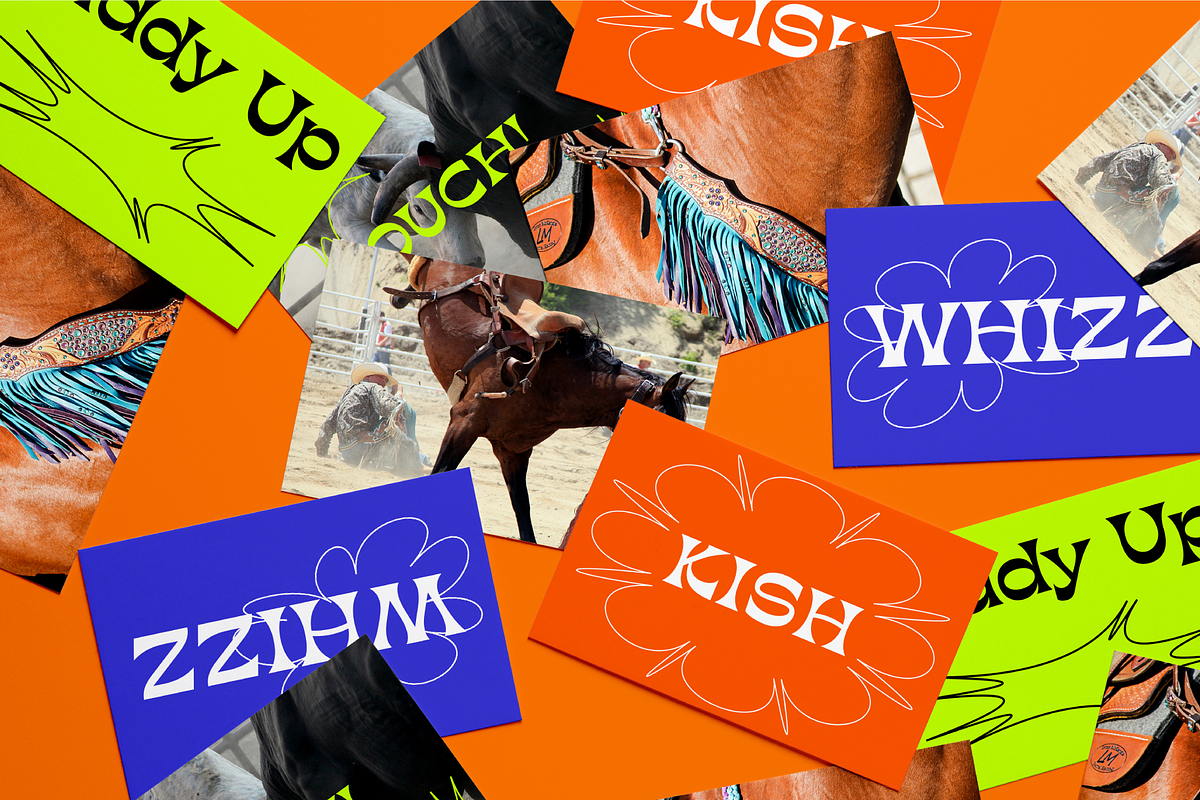 KISH - Quirky Display Type, a Font by That That Creative (Photo 17 of 19)