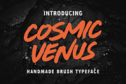 Cosmic Venus - Brush Typeface, a Font by IronbirdCreative (Thumbnail 1 of 7)