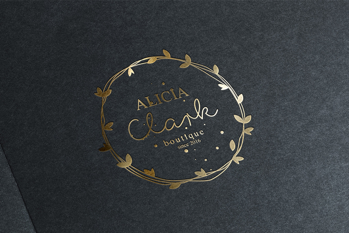 Feminine Logo with Branding Package, a Branding & Logo Template by Design Dock (Photo 2 of 7)