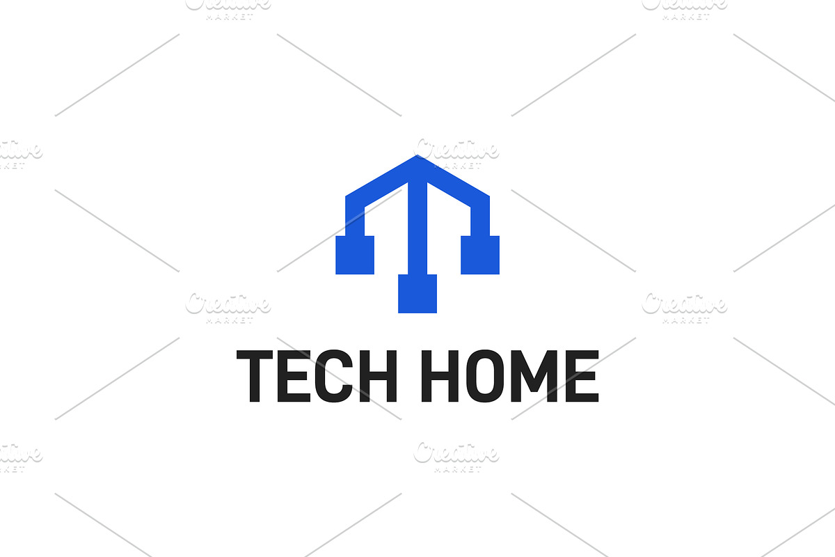 Home Technology Logo Design Inspirat, a Branding & Logo Template by yanuart