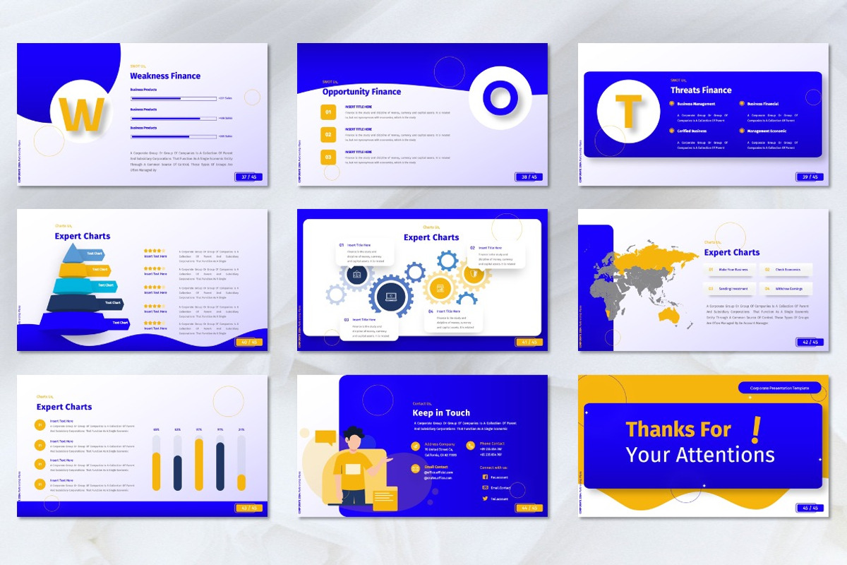 Crufes - Corporate Keynote Template, a Presentation Template by Dhabee (Photo 2 of 7)