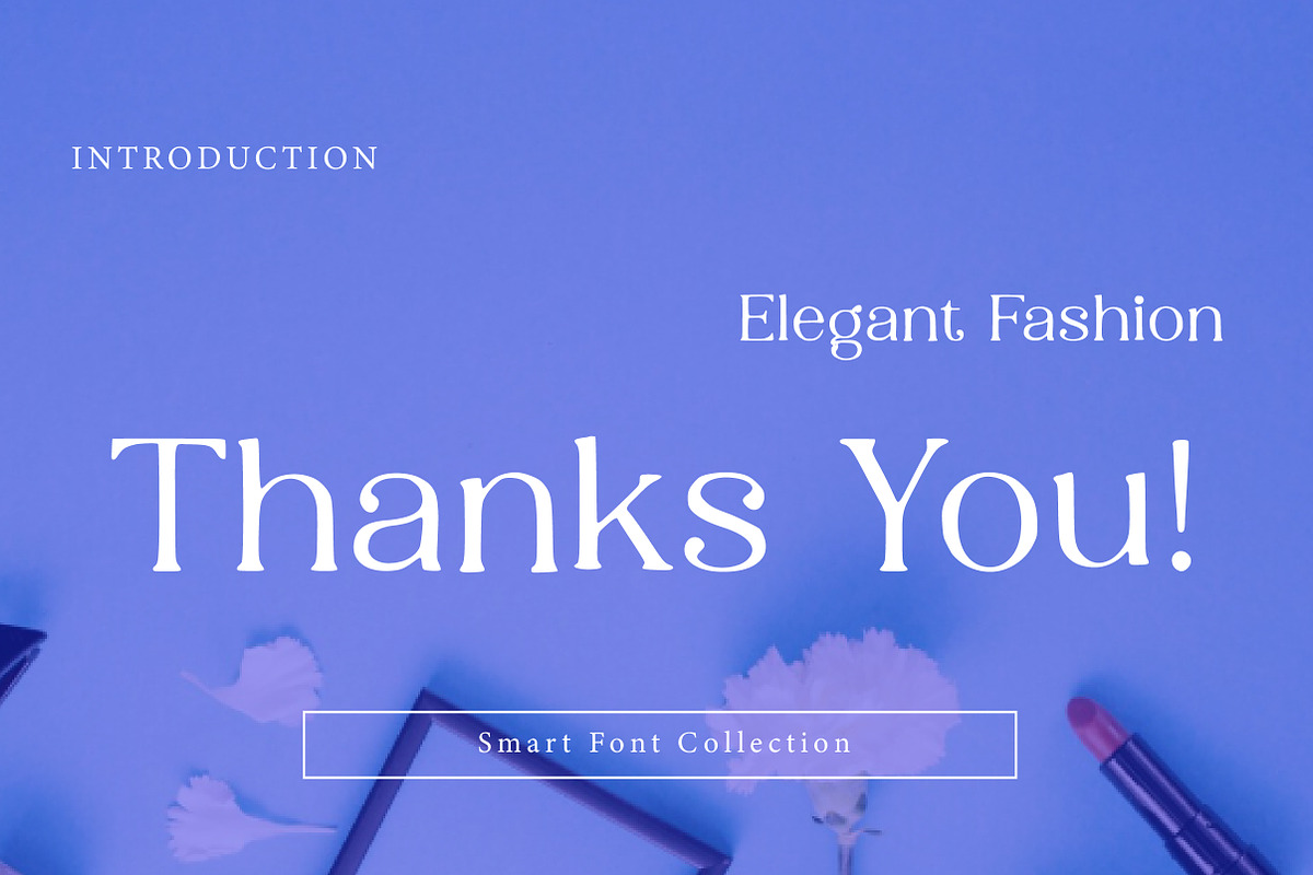 Elegant Fashion, a Sans Serif Font by Wow Magic (Photo 3 of 3)