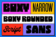 Popwave Font Pack, a Sans Serif Font by Adam Fathony (Thumbnail 2 of 18)