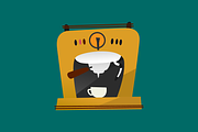 Quirky Coffee Machines, a Food Illustration by Projectile (Thumbnail 6 of 7)