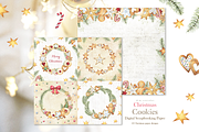 Christmas Cookies digital paper, a Pattern Graphic by Tatiana Troian (Thumbnail 4 of 8)