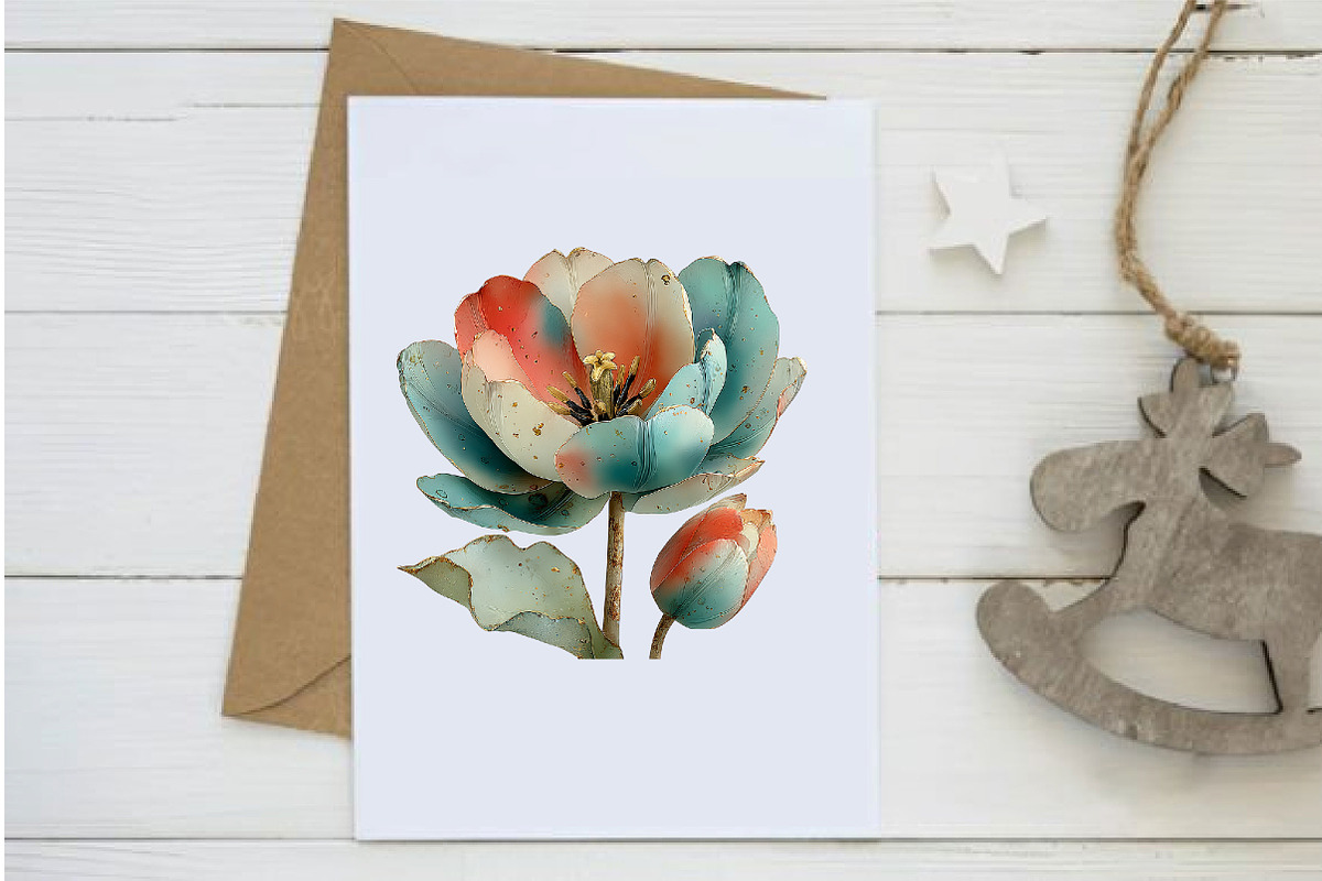 spring tulip flowers, an Illustration by Design Market (Photo 4 of 5)