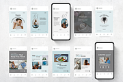 Wellness Carousel Instagram Posts, a Social Media Template by DigiPax (Thumbnail 7 of 11)