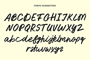 Flonyla – Handwritten Script Font, a Script Font by Black Junst (Thumbnail 6 of 9)